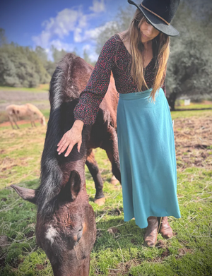 Parlour Handmade - Elsie Wrap Skirt