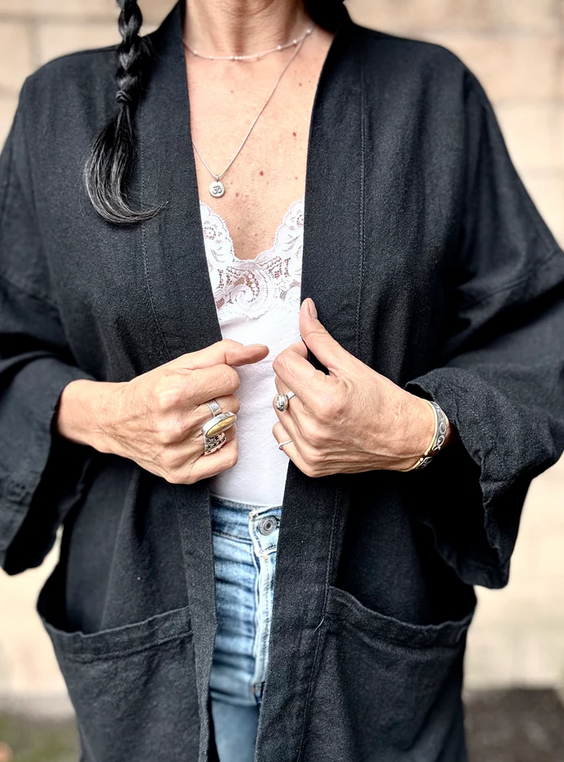 Parlour Handmade - Macie Kimono Cardigan