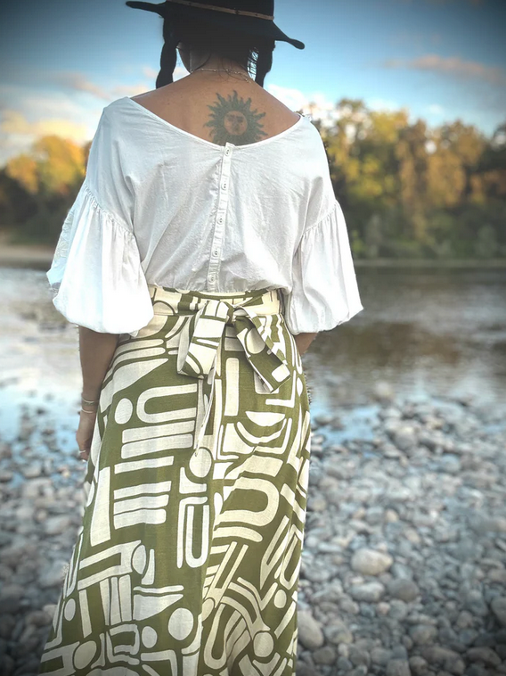 Parlour Handmade - Elsie Wrap Skirt
