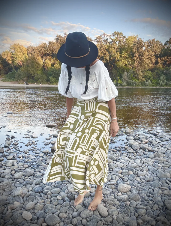 Parlour Handmade - Elsie Wrap Skirt