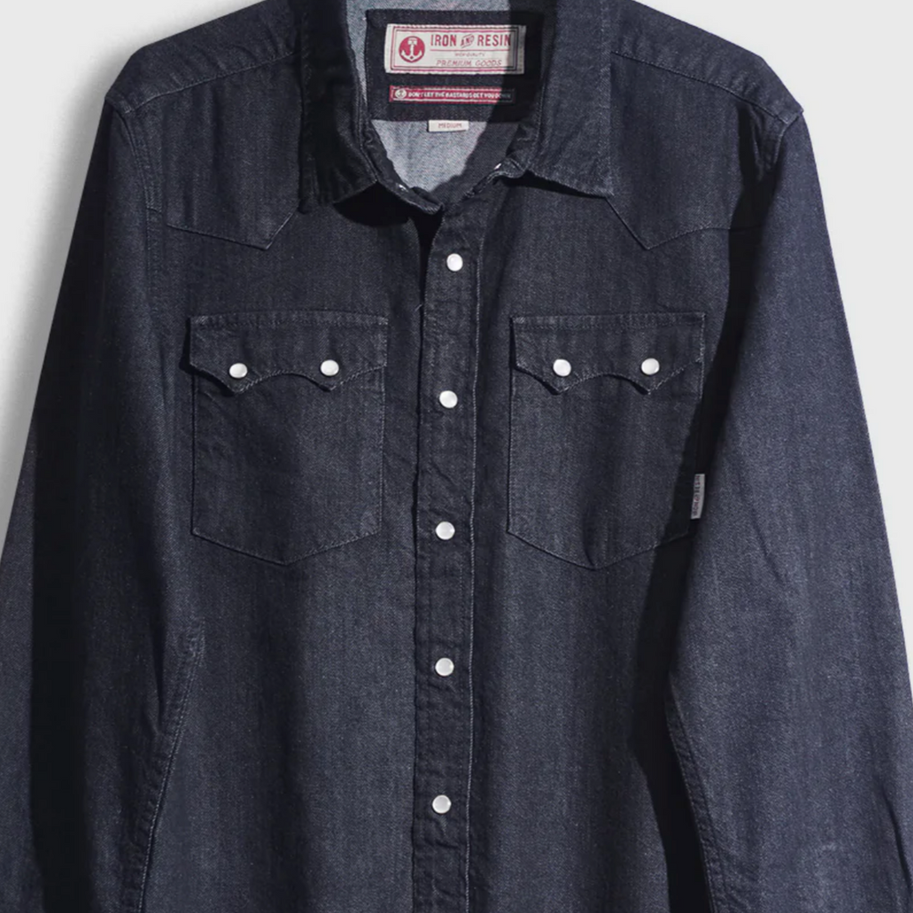 Iron + Resin Turner Denim Shirt