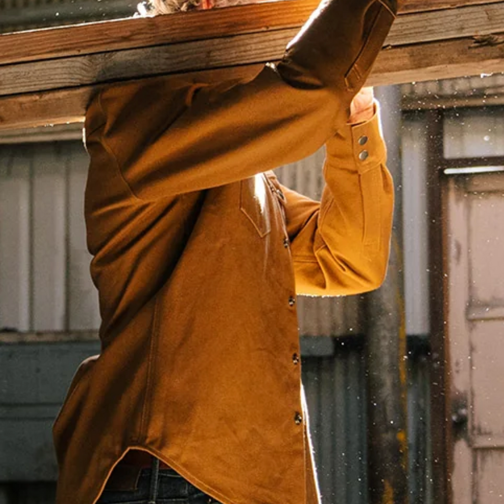 Iron + Resin Fencline Duck Canvas Shirt