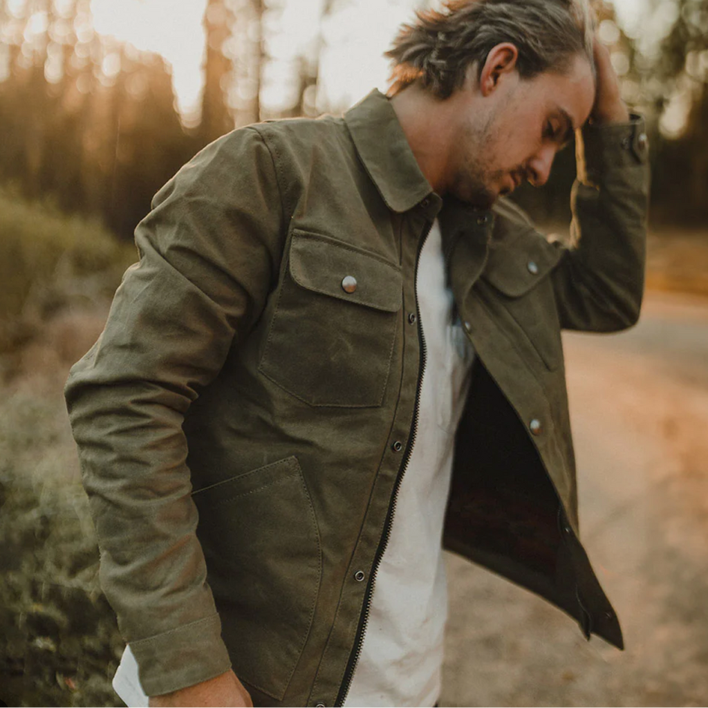 Iron + Resin Alaskan Waxed Canvas Cruiser Jacket