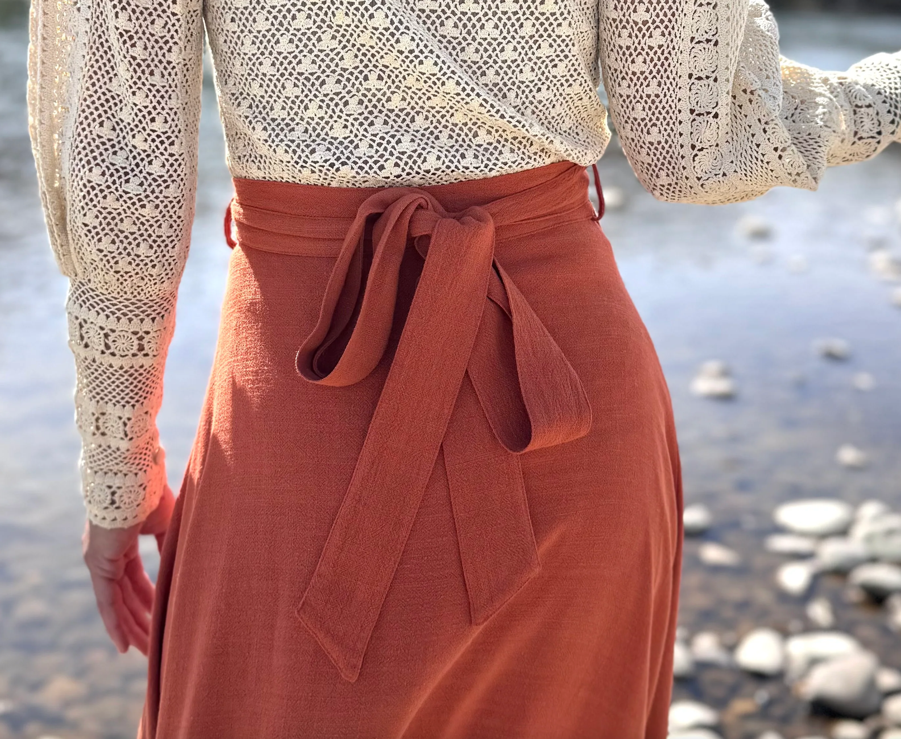 Parlour Handmade - Elsie Wrap Skirt