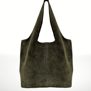 Italian Suede Shoulder Bag