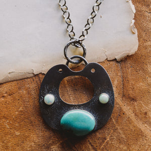 FLK # 114 Birds in Love Necklace