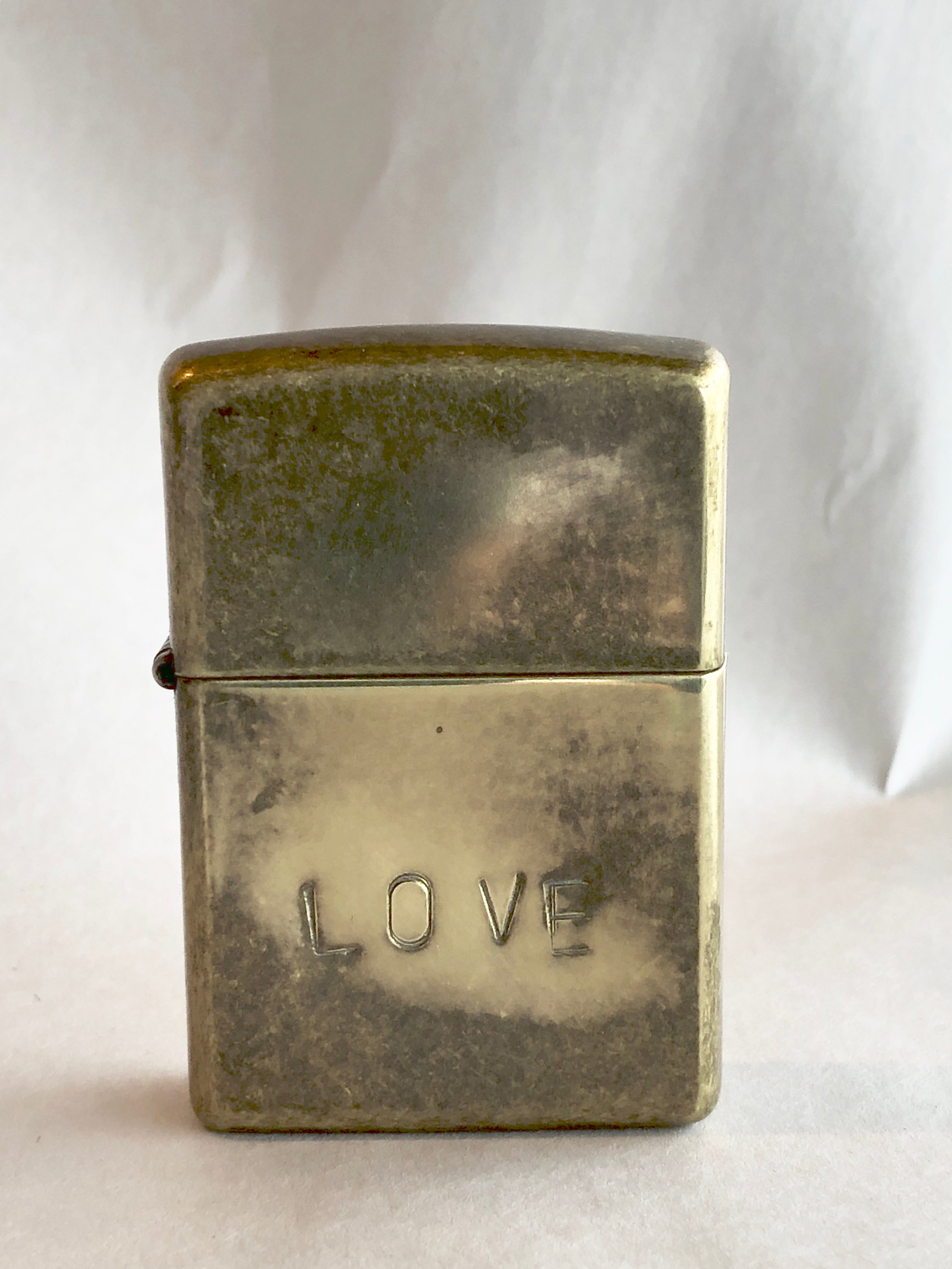 Brass Love Zippo