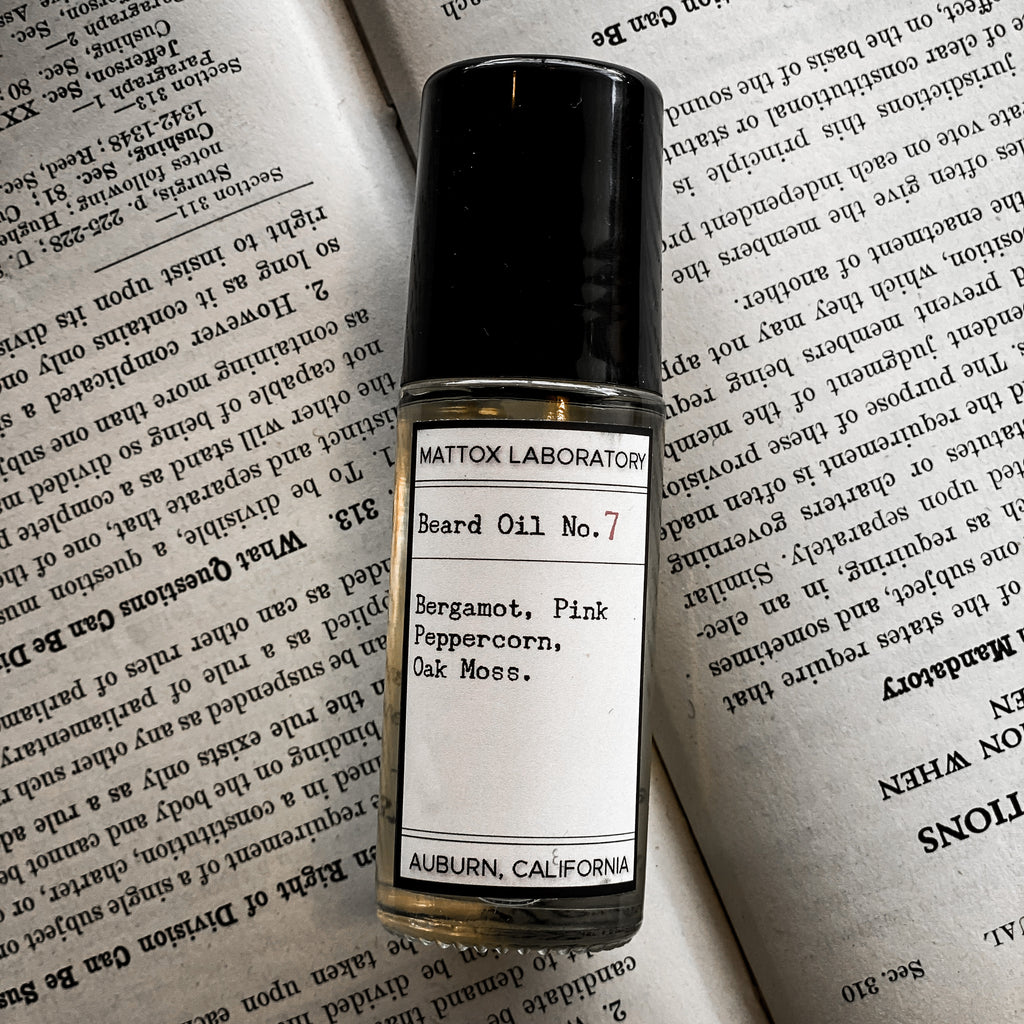 Mattox Lab Beard Oil