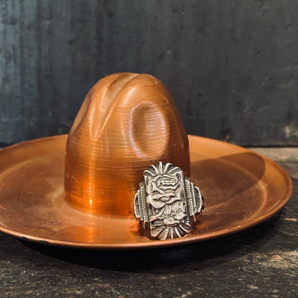 Rose Souvenir Biker Ring