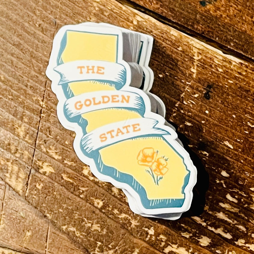 "Golden State" Sticker