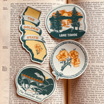 Northern California Vintage Sticker Pack