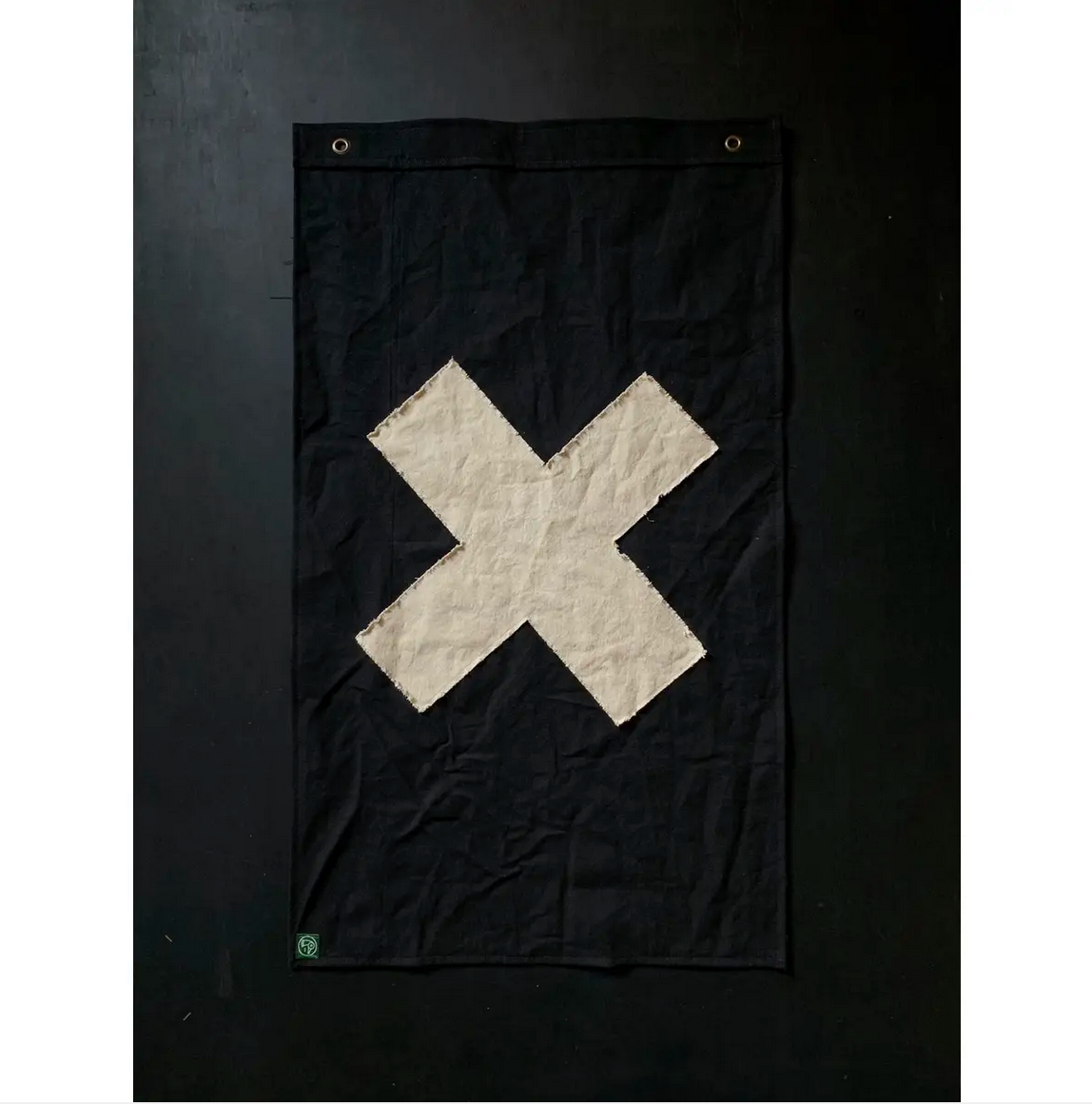 Black X Flag