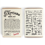 Scrimshaw Trapper Pocket Knife