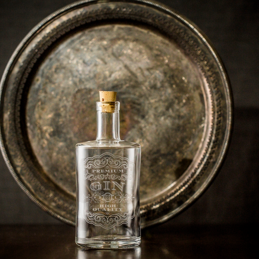 Intemperance Gin Bottle Round