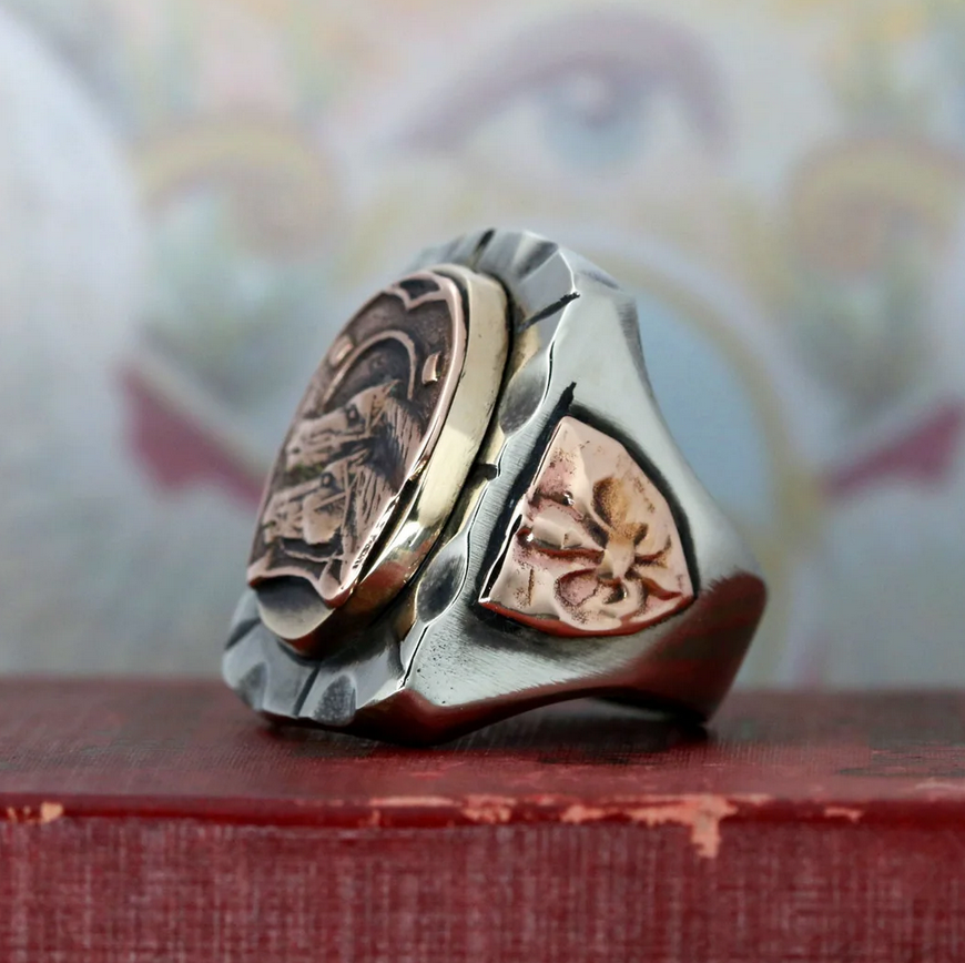 Wild Horses Mexican Biker Ring – martin mattox - Main Image