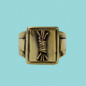 Brass Prisoner Ring
