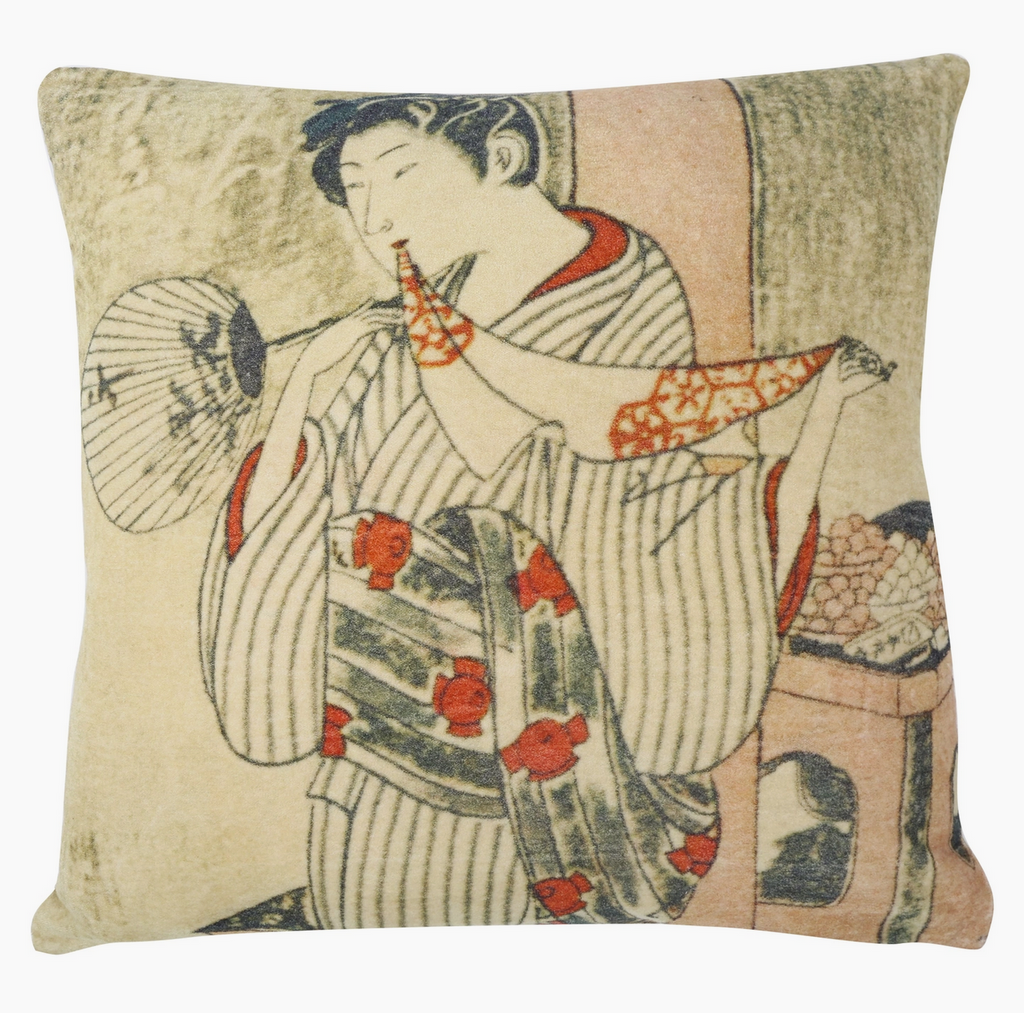Kyoto Velvet Cushion