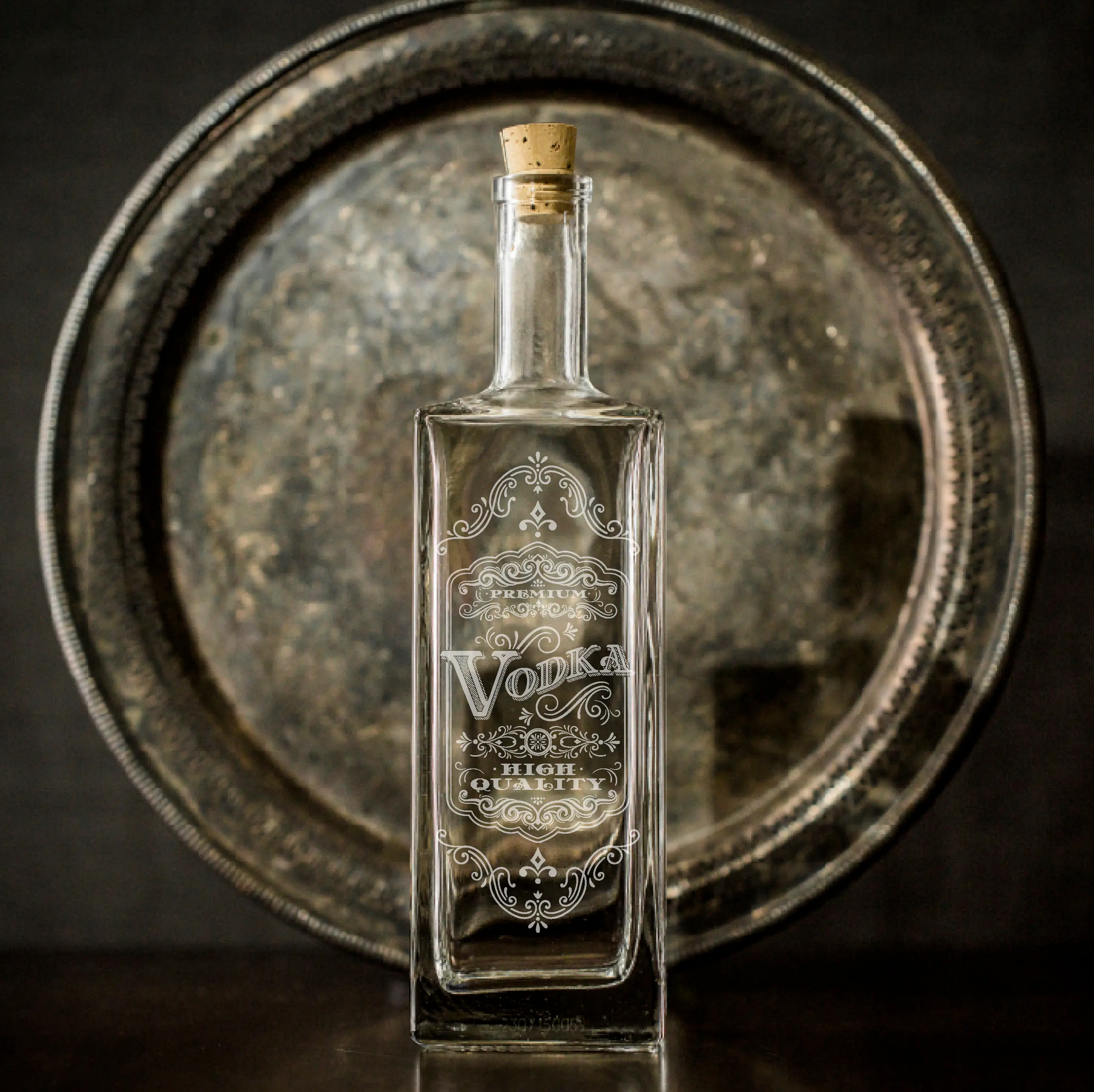 Intemperance Vodka Bottle