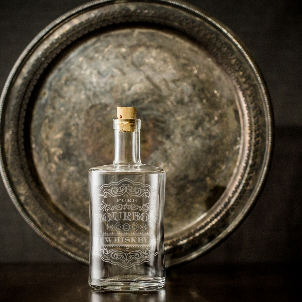 Intemperance Bourbon Bottle - Round