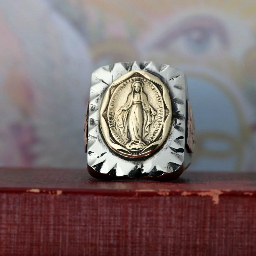 Mary Mexican Biker Ring