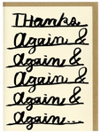 Thanks Again Card