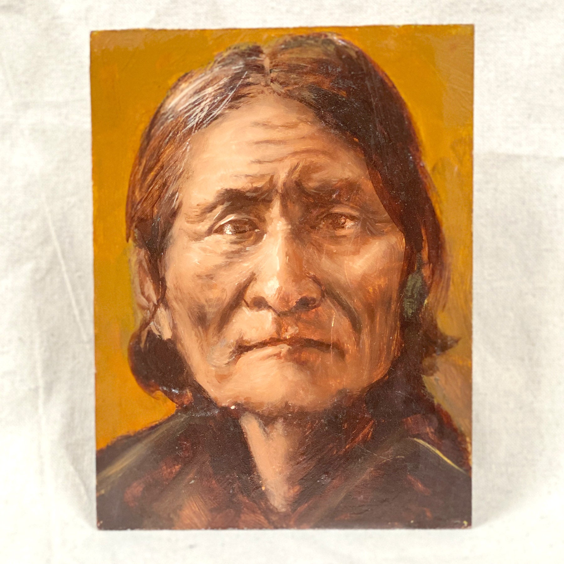 Vintage Geronimo Painting
